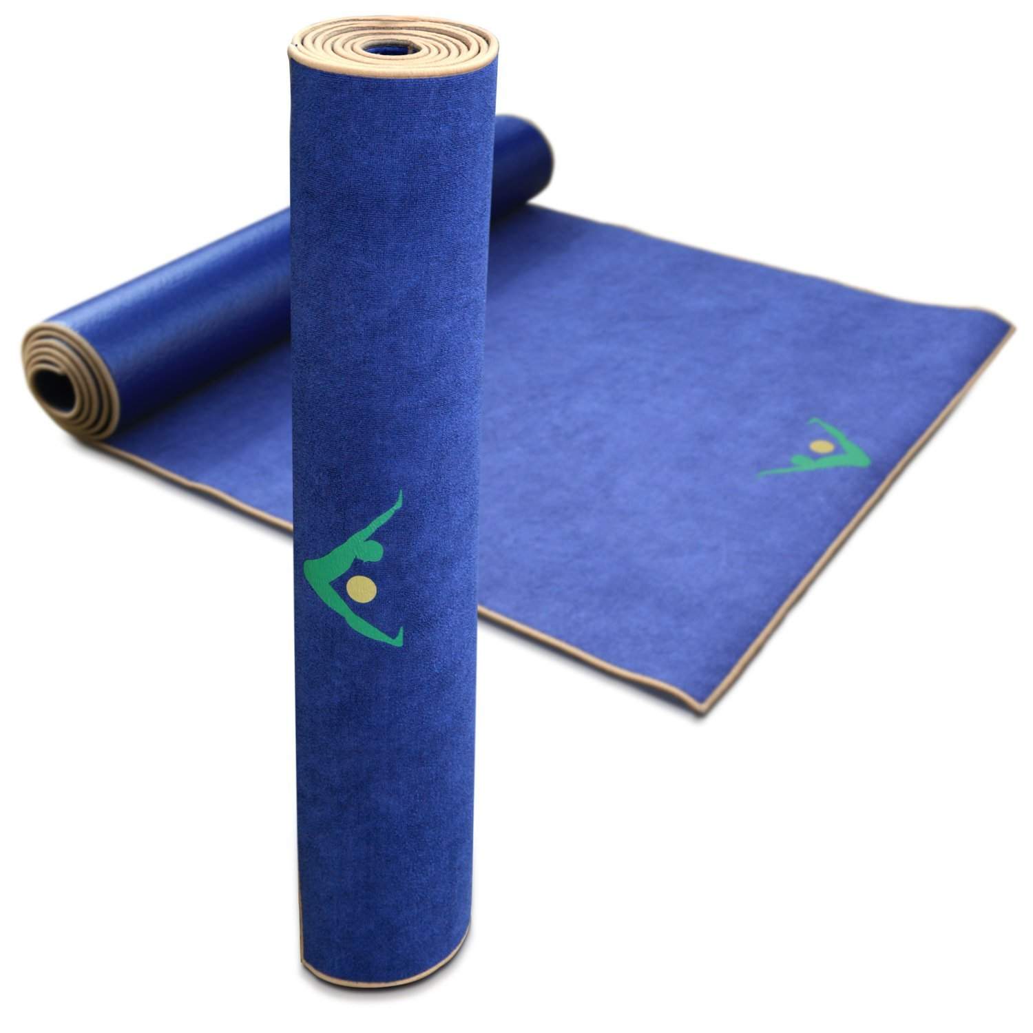 HYBRID Yoga Mat PREMIUM High-Density NBR Foam with Carrying Strap